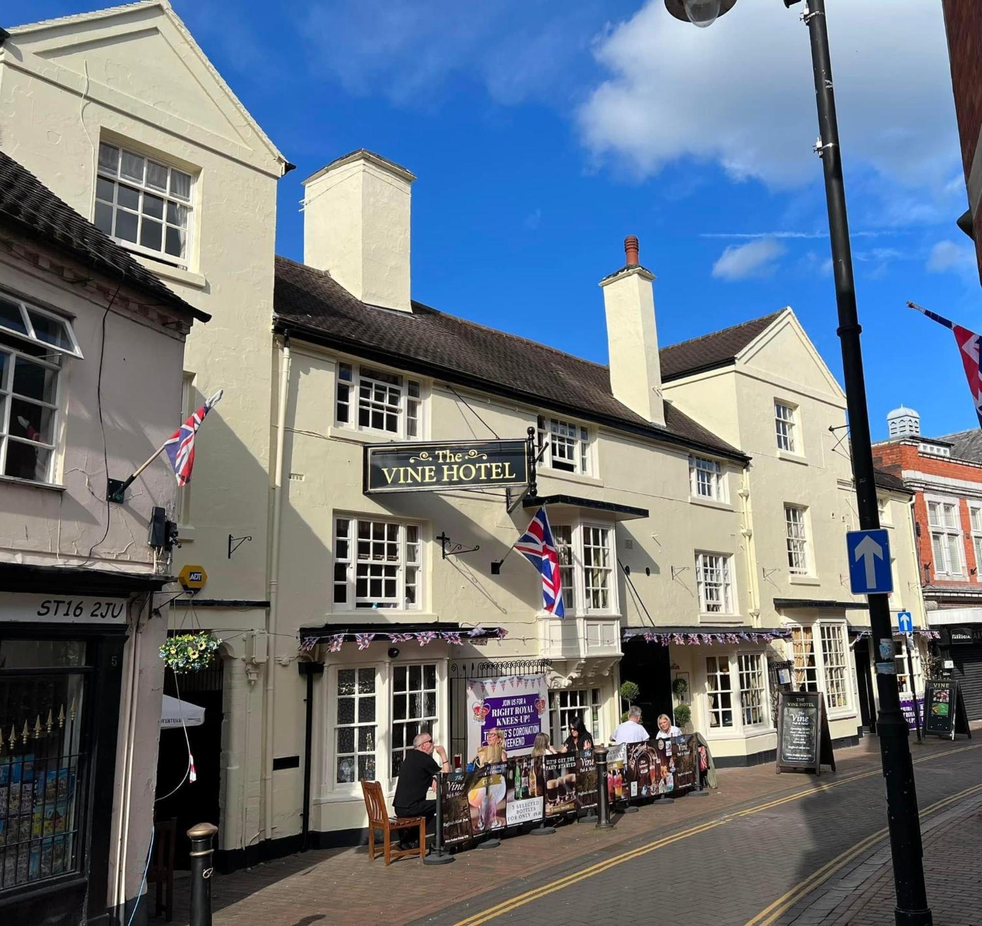The Vine Hotel By Thegreatvine Ltd Stafford Exterior photo